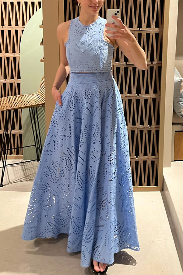 Larissa™ | Élégant Ensemble Deux Pièces