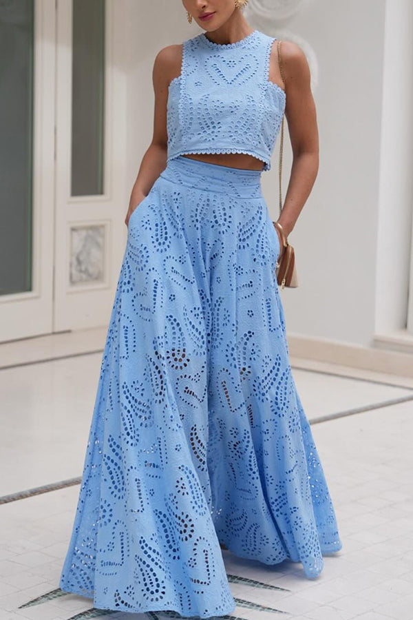 Larissa™ | Élégant Ensemble Deux Pièces