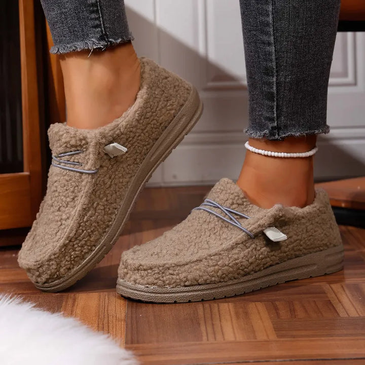 Kaelirae™ – Pantoufles douillettes en teddy
