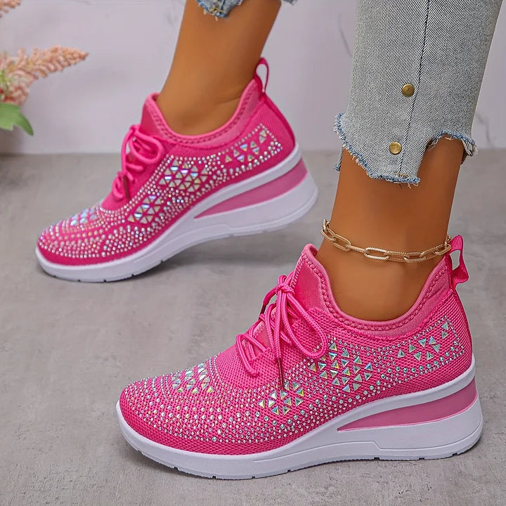 Giselle™ – Espadrilles orthopédiques à strass