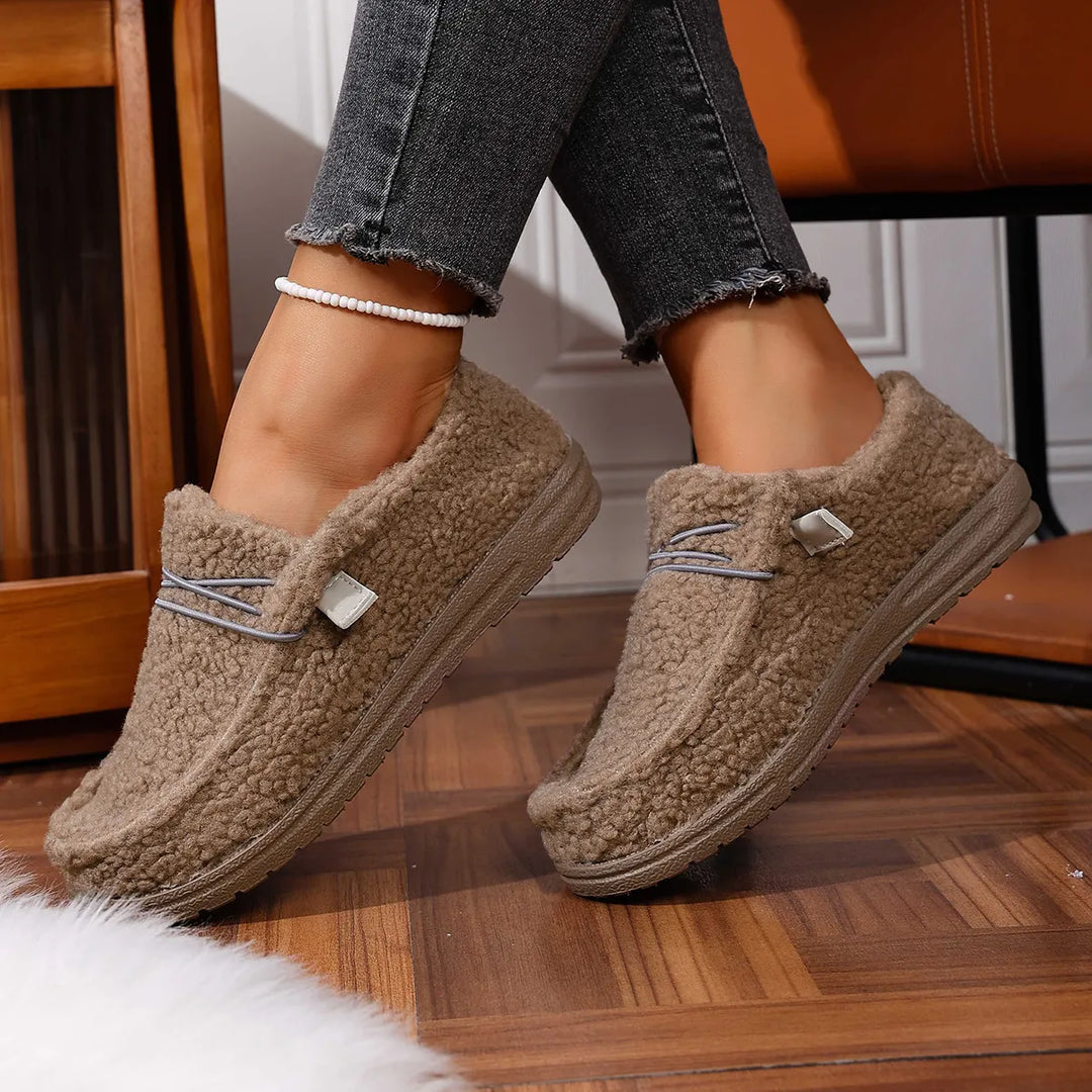 Kaelirae™ – Pantoufles douillettes en teddy