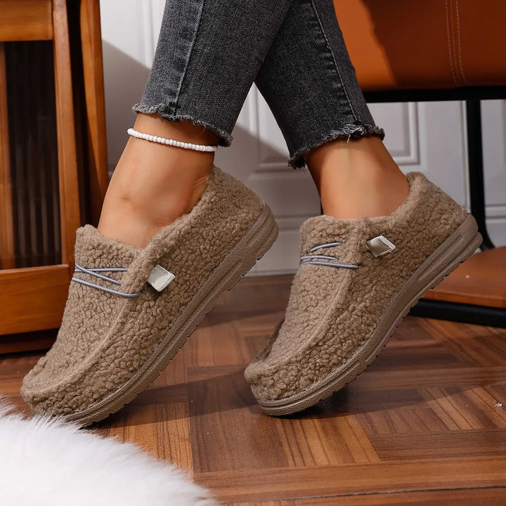 Kaelirae™ – Pantoufles douillettes en teddy