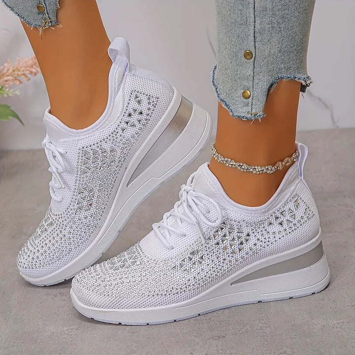 Giselle™ – Espadrilles orthopédiques à strass