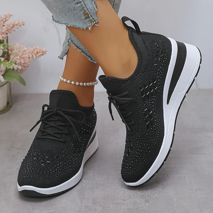 Giselle™ – Espadrilles orthopédiques à strass