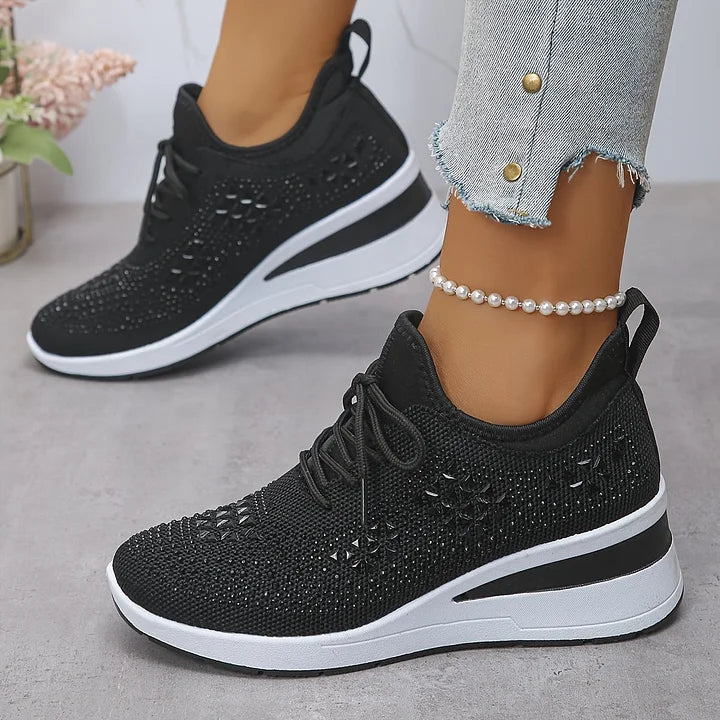 Giselle™ – Espadrilles orthopédiques à strass