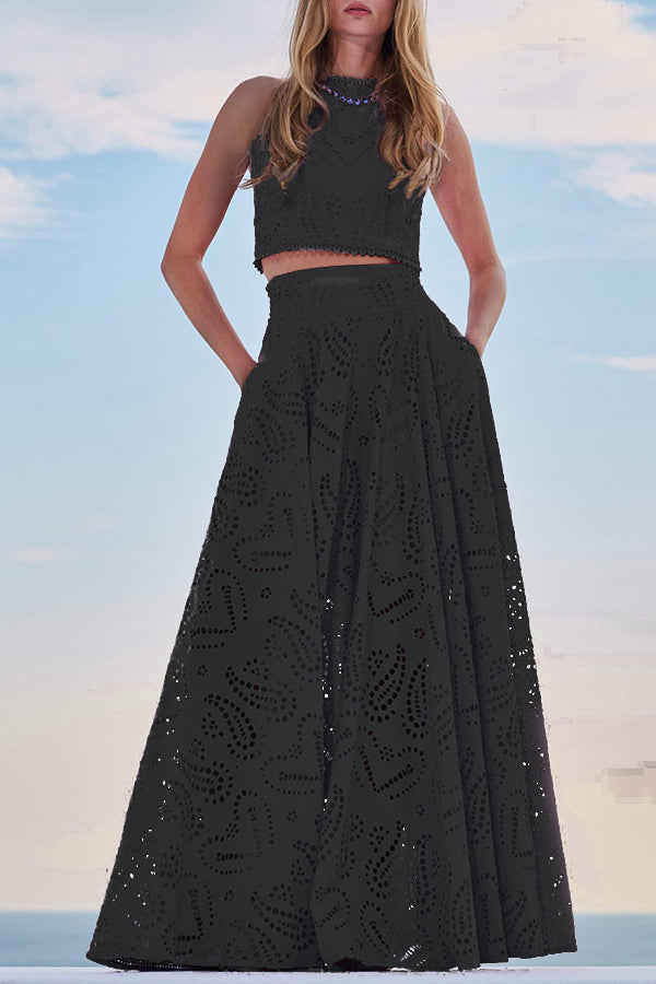 Larissa™ | Élégant Ensemble Deux Pièces