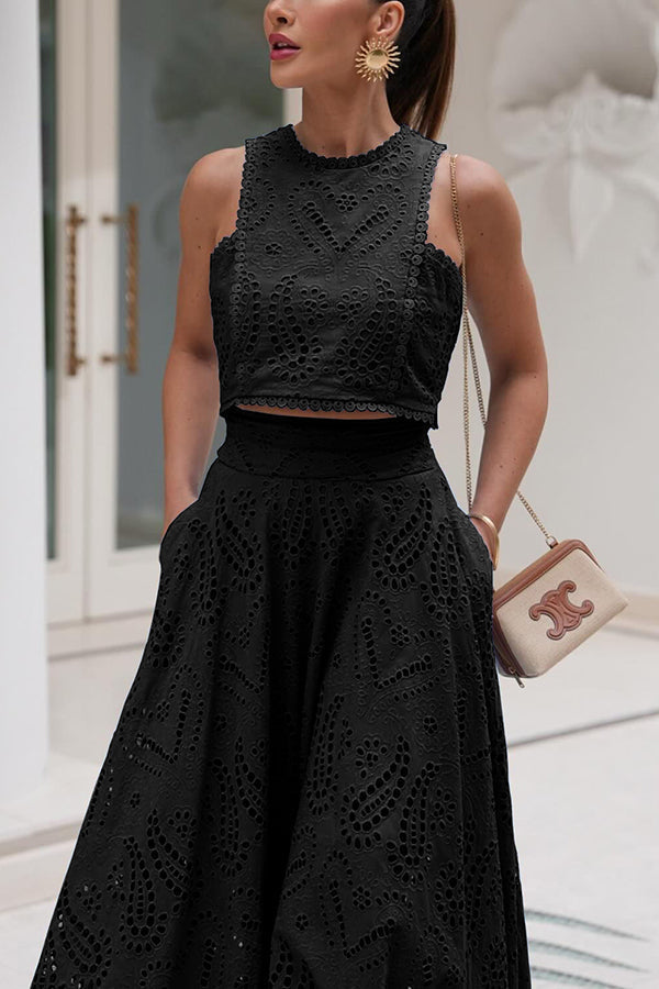 Larissa™ | Élégant Ensemble Deux Pièces