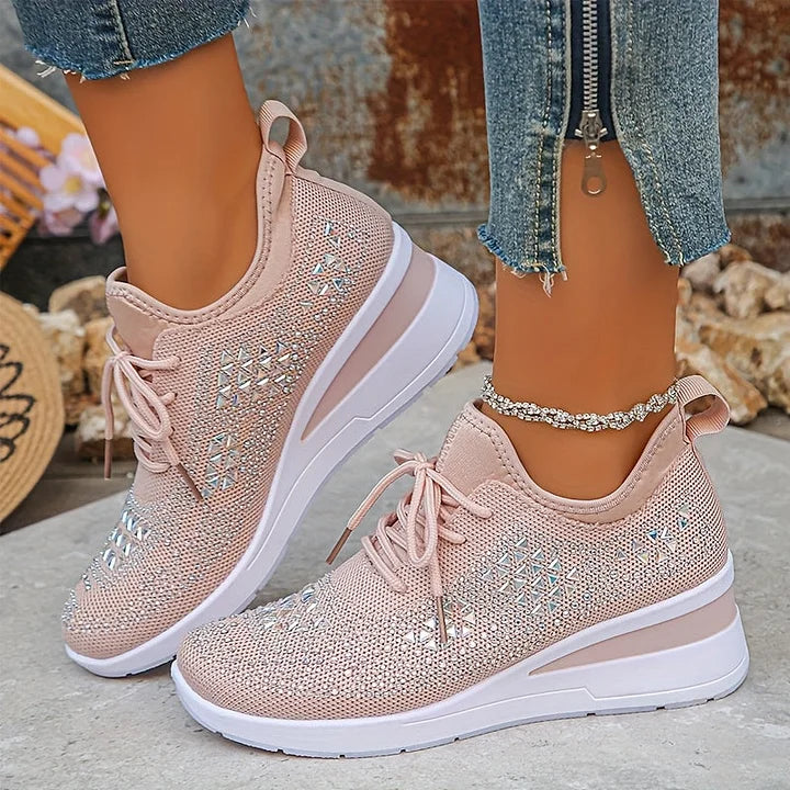 Giselle™ – Espadrilles orthopédiques à strass