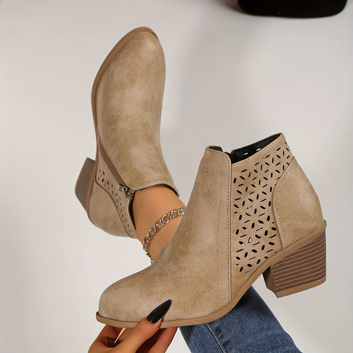 Cyenna - Bottines Confort Femme au Style Élégant