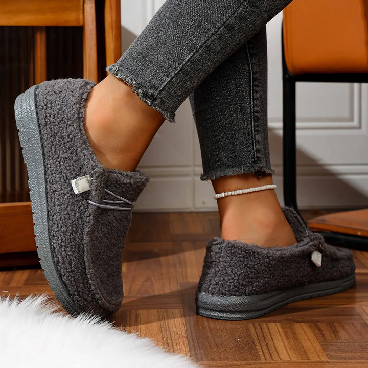 Kaelirae™ – Pantoufles douillettes en teddy