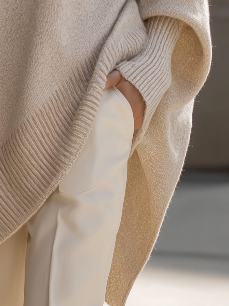 Selinara - Pull Poncho Oversize