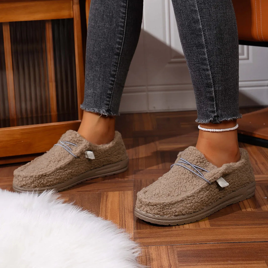 Kaelirae™ – Pantoufles douillettes en teddy