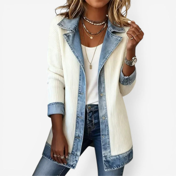 Liv | Veste Denim Décontractée