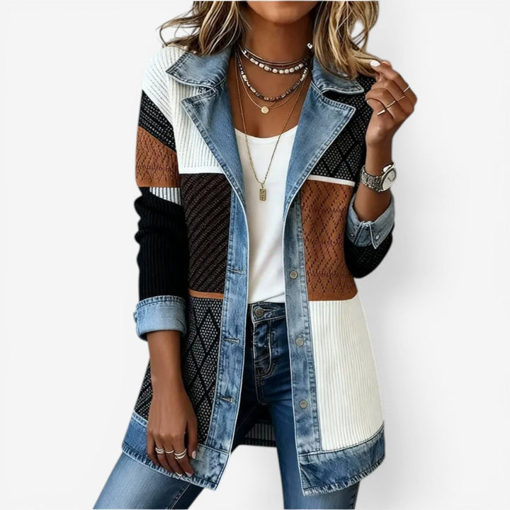 Liv | Veste Denim Décontractée