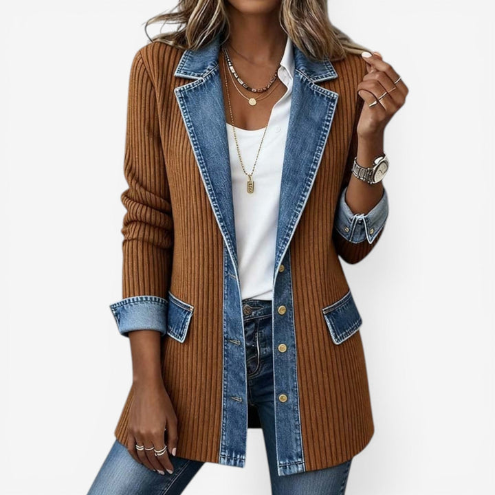 Liv | Veste Denim Décontractée