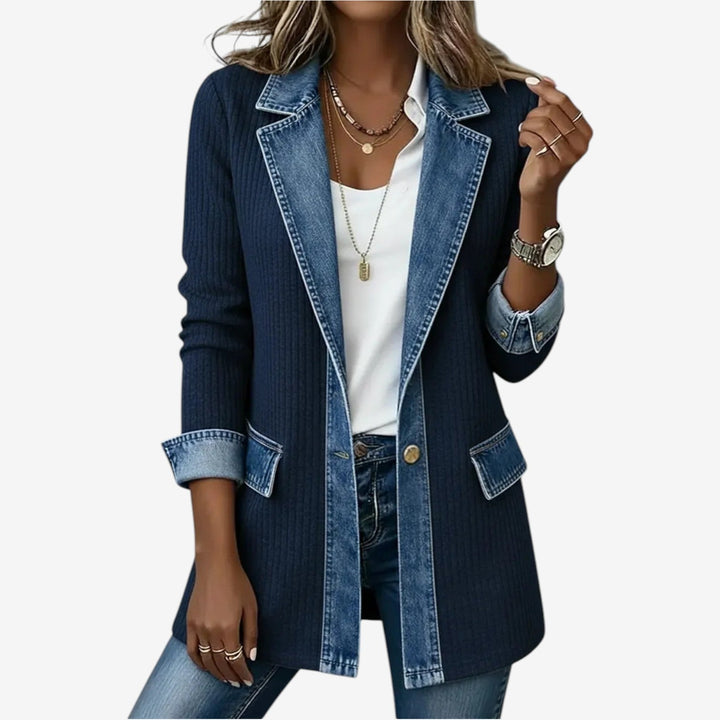 Liv | Veste Denim Décontractée