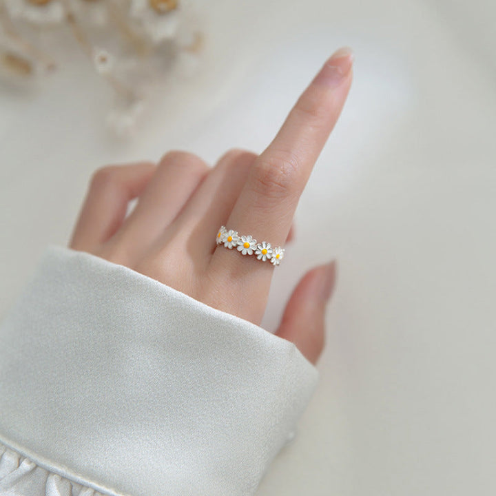 MAISY™ | Bague Marguerite Fleurie