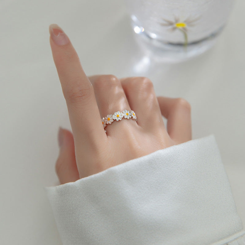 MAISY™ | Bague Marguerite Fleurie