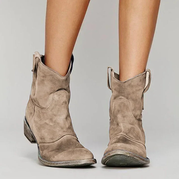 Dael - Bottes Vintage Cowboy à la Cheville