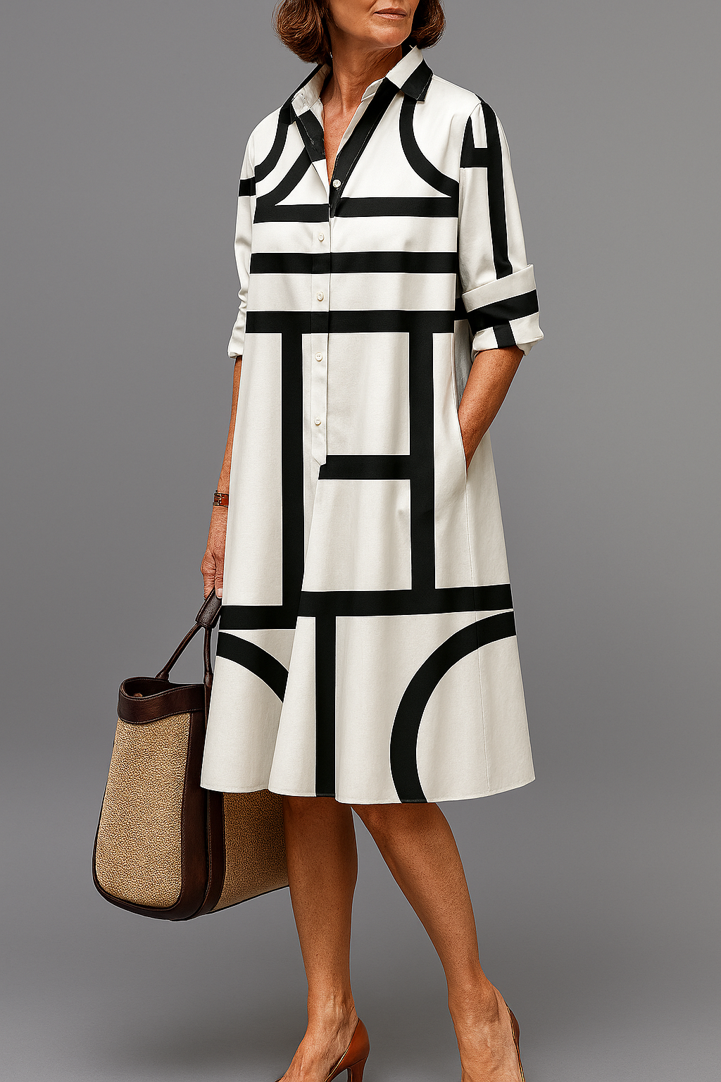 Siena™ | Robe Midi Sophistiquée
