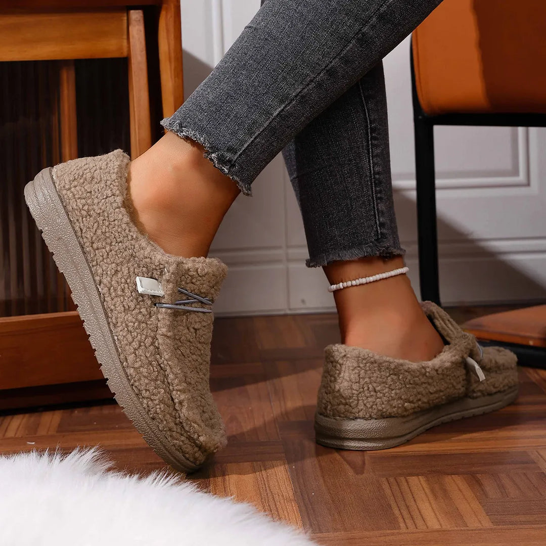 Kaelirae™ – Pantoufles douillettes en teddy