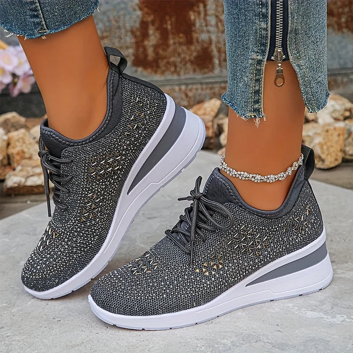 Giselle™ – Espadrilles orthopédiques à strass