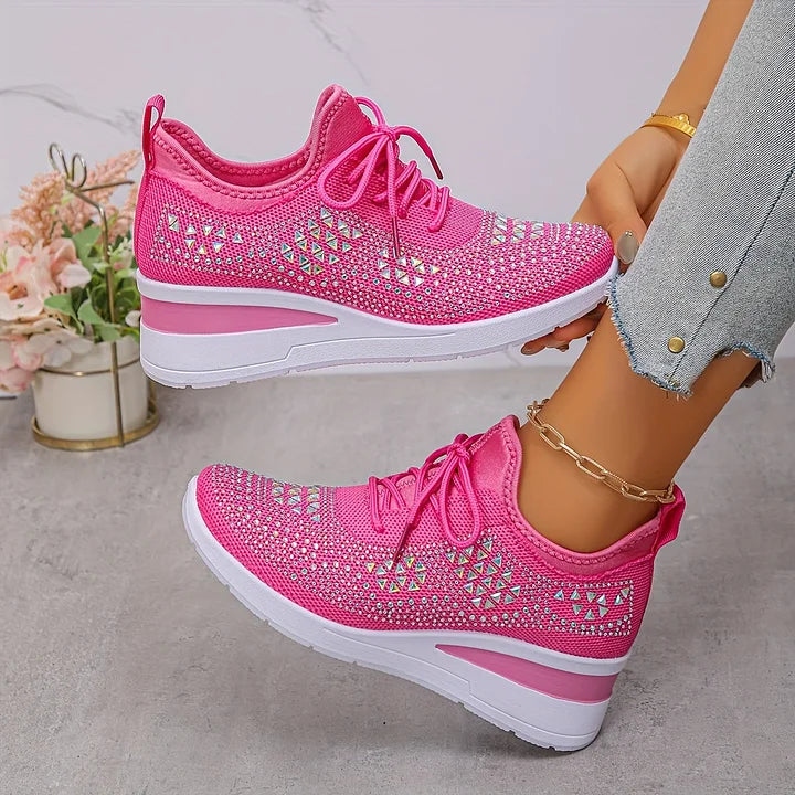 Giselle™ – Espadrilles orthopédiques à strass