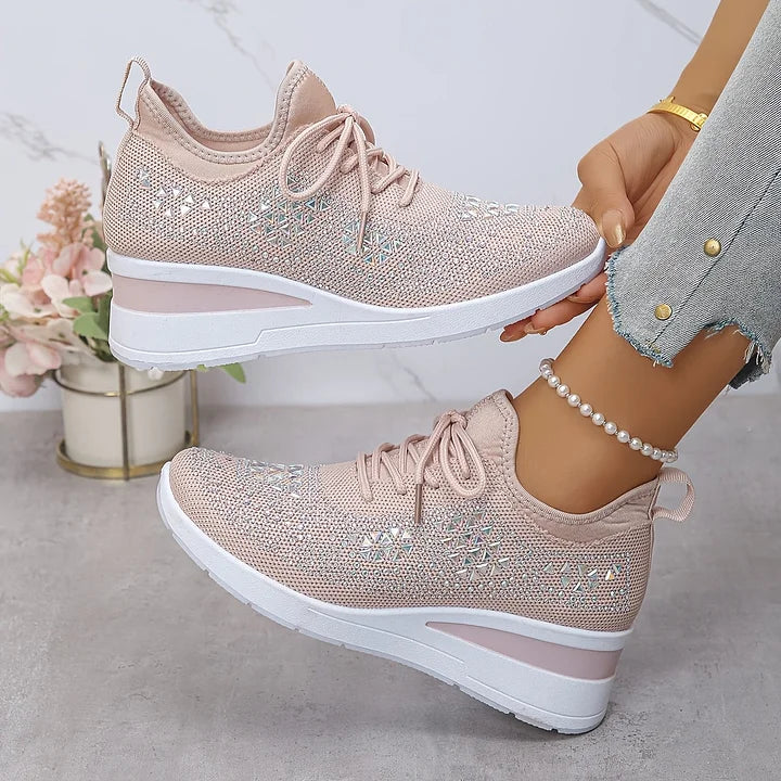 Giselle™ – Espadrilles orthopédiques à strass