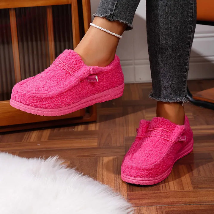 Kaelirae™ – Pantoufles douillettes en teddy