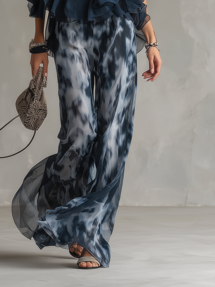 Élise | Ensemble Élégant et Léger avec Haut Fluide et Pantalon Ample