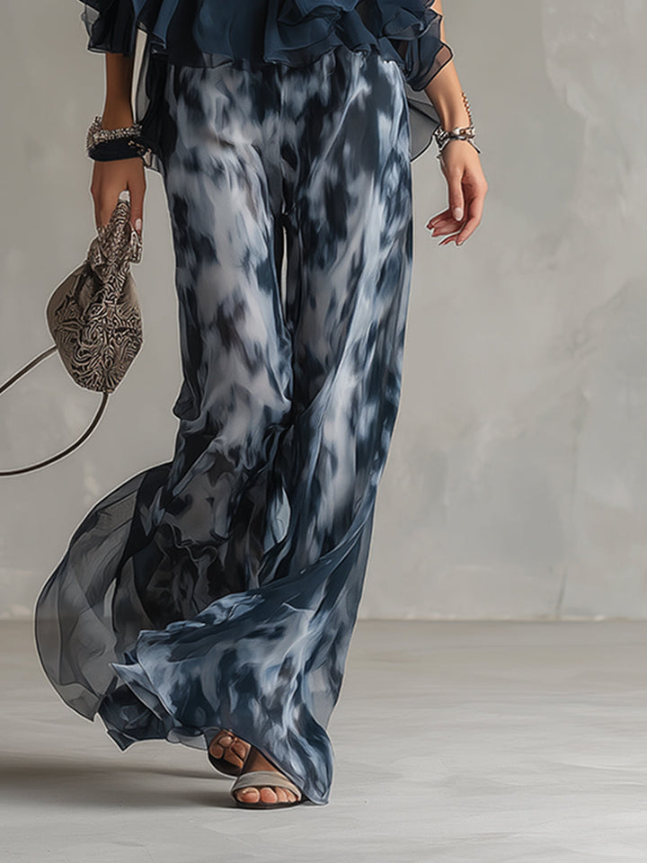 Élise | Ensemble Élégant et Léger avec Haut Fluide et Pantalon Ample